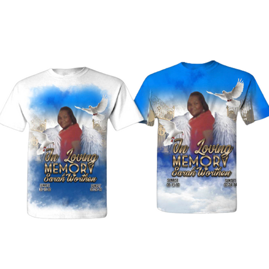 Memorial Celebration Themed T-shirt